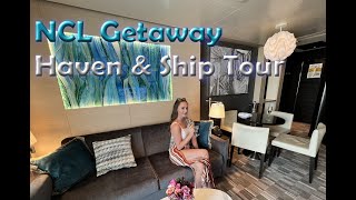 Norwegian Getaway Haven amp Ship tour Cabin 16706 [upl. by Ferrigno42]