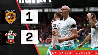 EXTENDED HIGHLIGHTS Hull City 12 Southampton  Championship [upl. by Bryan645]