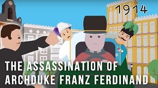 The Assassination of Archduke Franz Ferdinand Cartoon [upl. by Ruiz]