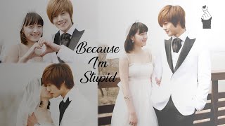 Because Im Stupid  SS501  Boys Over Flowers  Jan Di  Ji Hoo  Eng Sub  Rom [upl. by Barbuto]