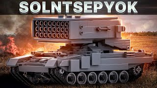 LEGO TOS1A “SOLNTSEPYOK”  MLRS Multiple ROCKET LAUNCHER MOC [upl. by Attevaj]