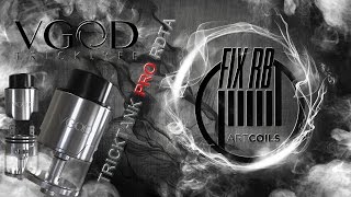 Доброе утро №37 кофе и Tricktank PRO RDTA  by VGOD LIVE 290816  0940 MCK [upl. by Rus216]