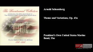 Arnold Schoenberg Theme and Variations Op 43a [upl. by Saddler]