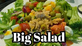 Big Salad  Satisfying  Tasty [upl. by Abbotsen]