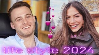 kerem bursin life demet ozdemir life style 2024 and more [upl. by Enelehs483]