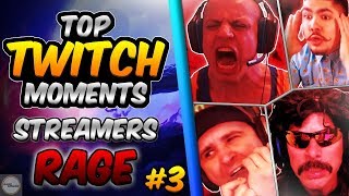 ULTIMATE STREAMER RAGE COMPILATION 3 Twitch Rage Moments [upl. by Nahbois]