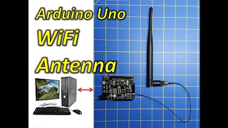 Arduino Uno WiFi Antenna [upl. by Fachan697]