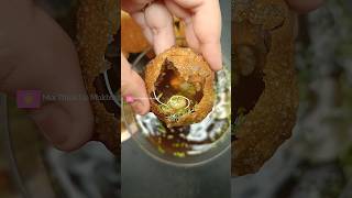 Golgappa Challenge 🤤😍 shorts panipuri fuchka puchka asmr food golgappa india [upl. by Mackenzie]