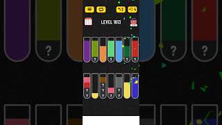 Water sort puzzle  Level 1613 [upl. by Wu162]