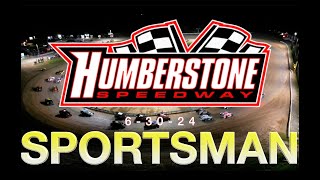 🏁 Humberstone Speedway 63024 SPORTSMAN FEATURE RACE  30 LAPS [upl. by Yasdnil]