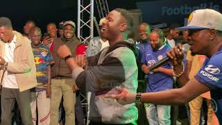 Taye Currency and Olawale Hamzat try to punch Agbaniwaokoepo on stage [upl. by Mikes]