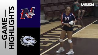 Nettleton at East Webster Volleyball Highlights [upl. by Badr]