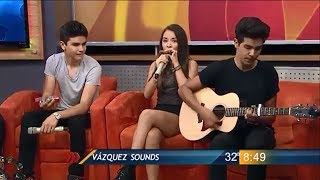 Vazquez Sounds Te Soñare  Entrevista en MTY 2014 [upl. by Llemrej]