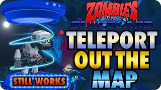 Zombies In Spaceland Glitches Teleport Out The Map Still Working  Infinite Warfare [upl. by Burch]