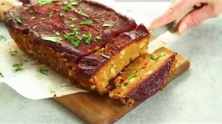 Chickpea Vegan Meatloaf [upl. by Sharia]