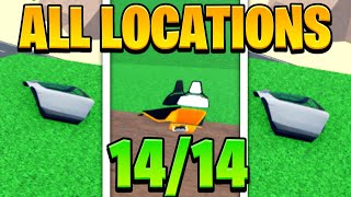 ALL 14 CAR PART LOCATIONS IN CAR DEALERSHIP TYCOON EASY GUIDE [upl. by Arocahs]