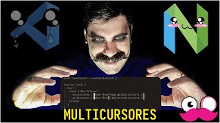 multicursores nvim vs vscode 😱 ¡TIEMBLA VISUAL STUDIO CODE frontend programacionweb developer [upl. by Aralomo]