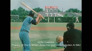 A Look At High School Baseball In Dallas  May 1972 [upl. by Edin]