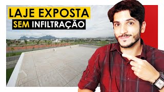 LAJE EXPOSTA  SOLUÇÃO DEFINITIVA CONTRA INFILTRAÇÃO  Poliéster Flexível [upl. by Christal]