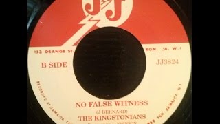 The Kingstonians  No False Witness [upl. by Leland]