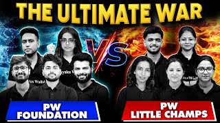 PW Little Champs Vs PW Foundation Epic Live Battle 🔥🚀 [upl. by Schatz211]