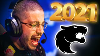 FURIA KSCERATO  The Best CSGO Pro Players of 2021 by HLTV 15 Highlights [upl. by Rofotsirk826]