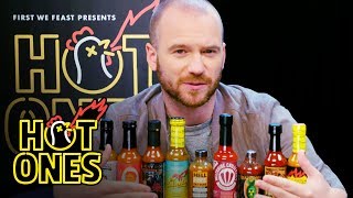 Sean Evans Reveals the Season 9 Hot Sauce Lineup  Hot Ones [upl. by Avra]