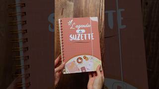 MON NOUVEL AGENDA ✨ misssuzette organisation [upl. by Tranquada101]