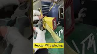 Reactor wire winding [upl. by Catlin495]