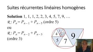 16Suites récurrentes linéaires homogènes [upl. by Siuqramed]