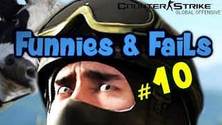 CSGO  Funnies amp Fails 10 [upl. by Eirene38]