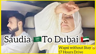 Dubai Wapsi By Road  Zam Zam Bottle Reh Gai  Dietitian Aqsa vlog [upl. by Arbmahs]