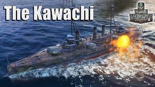 World of Warships IJN Battleship Kawachi [upl. by Nilam]