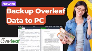 How To Back Up Overleaf Files to PC or External Hard Drive  Back up Overleaf document [upl. by Eirrek361]