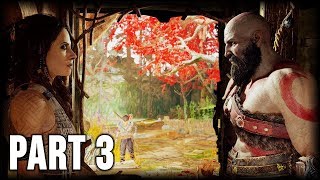 God of War  100 Walkthrough Part 3 PS4 – Path to the Mountain 23 [upl. by Paddie]