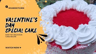 Valentines day special cake [upl. by Wenoa634]