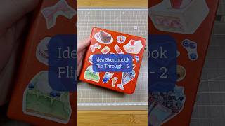 Idea Sketchbook Flip Through  2 sketchbook art [upl. by Arleen133]