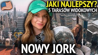 NOWY JORK NAJLEPSZE PUNKTY WIDOKOWE  Empire State Building i inne drapacze chmur  USA VLOG [upl. by Aitret]