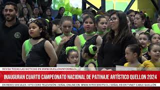 Inauguración del 4to Campeonato Nacional de Patinaje Artístico Quellón 2024 🛼✨ [upl. by Avat]