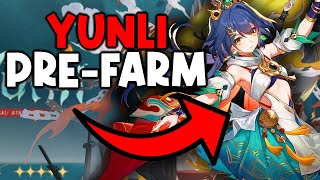 Yunli Materials So You Can PREFARM  Honaki Star Rail [upl. by Changaris730]