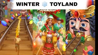 Winter Toyland New Update Video Temple Run 4 [upl. by Anewor]