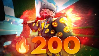 HOW I got a 200 WINSTREAK in Roblox Bedwars [upl. by Barayon]