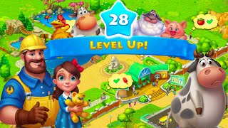 Township Gameplay  level 28  episode 30 iosAndroid [upl. by Pitarys]