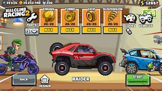 Hill Climb Racing 2  RAIDER Update GamePlay Walkthrough [upl. by Lisbeth990]