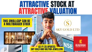 I Studied This Undervalued Stock In Jewellery Sector  Sky Gold And Kalyan Jewellers Q2 FY 25 Update [upl. by Drucilla]