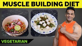 Muscle Building Diet for Beginners  Full day of Eating  Yatinder Singh [upl. by Shaina]