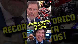 RECORD HISTÓRICO VENTA DE MOTOS argentina milei casta parati motos economia [upl. by Bentley123]