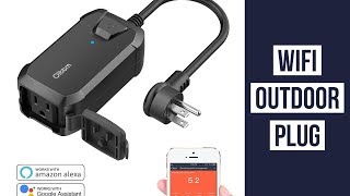 Oittm Smart Outdoor Plug 🔌 WiFi Outlet Smart Plug Socket 🔌 [upl. by Lemrac]