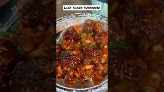 Dry veg manchurian  Delhi ki sardi me garam garam khao shorts youtubeshorts chinesefood veg [upl. by Herby]