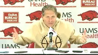 Eric Musselman postgame  Arkansas 86 Old Dominion 77 [upl. by Acitel804]